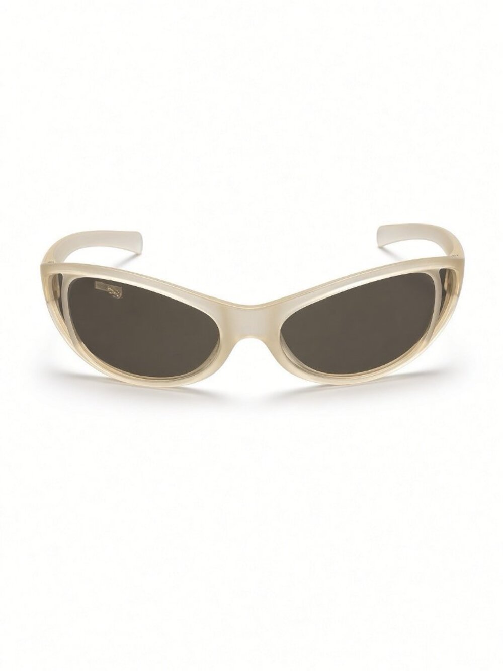 Versus Versace MOD E87 COL 657/218 Cream Wrap Sunglasses Italy Unisex